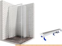 Душевой уголок Ambassador Set 12011103L-ST3 картинка