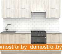 Кухня S-Company Клео крафт 2.4 (сосна лофт кремовая/сосна лофт белая) картинка