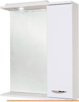 Шкаф с зеркалом Onika Ника 60.01 правый (белый) 206016 картинка