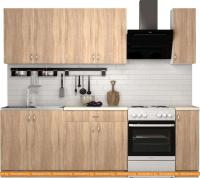 Кухня S-Company Клео лайт 1.9 (дуб сонома/дуб сонома) картинка