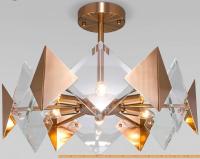 Потолочная люстра Евросвет 60121/6 (латунь) картинка