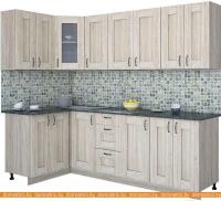 Кухня Интерлиния Мила Хольц 12x24 (дуб сонома) картинка