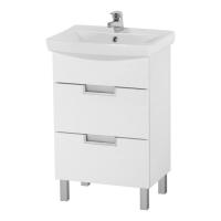 Тумба под умывальник Cersanit Dahlia Carina 55 белая картинка