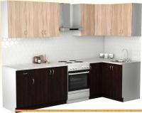 Кухня S-Company Клео лайт 1.2x2.2 правая (венге/дуб сонома) картинка
