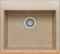 Кухонная мойка Polygran Argo-560 (песочный 302) картинка