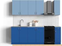 Кухня Сивирин-Компани Клео колор 1,9 (королевский синий\капри синий) картинка