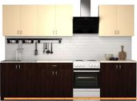 Кухня S-Company Клео лайт 2.4 (венге магия/песочный) картинка