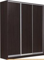 Шкаф-купе Рэйгрупп 203 VVX Elgon РГ-02.03 (венге/хром) картинка