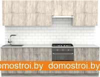 Кухня S-Company Клео крафт 2.7 (артвуд темный/артвуд светлый) картинка