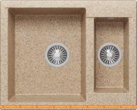Кухонная мойка Polygran Brig-620 (песочный 302) картинка