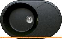 Кухонная мойка Tolero R-116 (черный) картинка