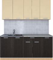 Кухня Интерлиния Мила Лайт 1.8 (ваниль/дуб венге) картинка