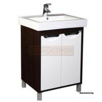 Тумба Aquanet Гретта 60 с двумя ящикамиВенге картинка