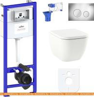 Унитаз Lavinia Boho Relfix One 7 в 1 87040054 (хром пластик) картинка