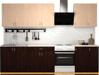 Кухня S-Company Клео лайт 2.3 (венге/дуб молочный) картинка