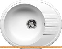 Кухонная мойка Polygran F-22 (белый) картинка