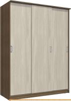 Шкаф-купе Интерлиния Неаполь АН-012-17-00 БФ (ясень шимо светлый/ясень шимо темный) картинка