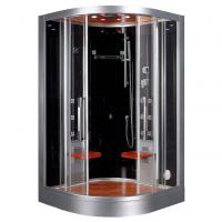 Паровая душевая кабина Eago DZ962F8 120x120 черная картинка