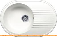 Кухонная мойка Polygran F-16 (белый хлопок 36) картинка