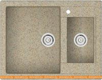 Кухонная мойка MARRBAXX Модель 19 (песочный Q5) картинка