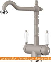 Смеситель Omoikiri Amagasaki-GR (ленинградский серый) картинка