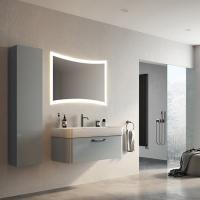 Зеркало c LED подсветкой Континент Silence LED 100x68 картинка