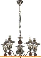 Люстра Arte Lamp Trattoria Bronze A5664LM-5AB картинка