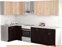 Кухня S-Company Клео лайт 1.2x2.4 левая (венге/дуб сонома) картинка