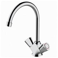 Смеситель для кухни Bravat DUO F7133186CP-RUS картинка