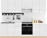 Кухня Сивирин-Компани Клео глосс 2.6 (белый глянец\белый глянец) картинка