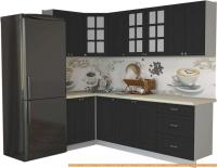 Кухня Интерлиния Мила Деко 1.2x2.4 (пепел/опал светлый) картинка