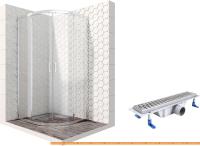 Душевой уголок Ambassador Set 14011105-ST2 картинка