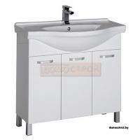 Тумба Aquanet Глория 90 c умывальником YALAIER Белый картинка