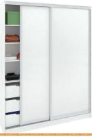 Шкаф-купе Кортекс-мебель Сенатор ШК11-45 Классика ДСП (белый) картинка