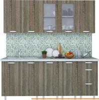 Кухня Интерлиния Арт Мила 20 (дуб сонома темный) картинка