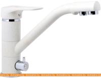 Смеситель ZorG Tempo (белый камень) картинка