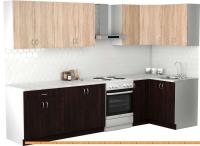 Кухня S-Company Клео лайт 1.2x2.5 правая (венге/дуб сонома) картинка
