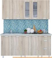 Кухня Интерлиния Арт Мила 18 (дуб сонома светлый) картинка