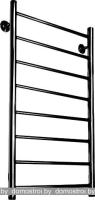 Полотенцесушитель Ariano Версаль 60x50 (черный) картинка