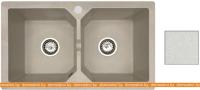 Кухонная мойка БелЭворс Bravo duo (хлопок) картинка