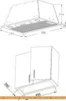Вытяжка Korting KHI 6530 W картинка