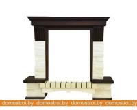 Портал для камина Smolcom Stone Montebello STD-ASP (темный орех) картинка