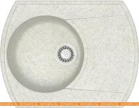 Кухонная мойка MARRBAXX Модель 25 (белый гранит Q15) картинка