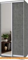 Шкаф-купе Modern Роланд 1000 (600) (камень темный/зеркало) картинка