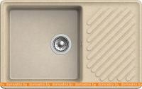 Кухонная мойка GranFest QUARZ GF-ZL52 (бежевый) картинка