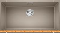 Кухонная мойка Blanco Subline 800-U (серый беж) 523148 картинка