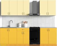 Кухня S-Company Клео колор 2.2 (желтый/лимонный) картинка