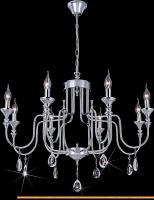 Подвесная люстра Citilux Рига CL437181 (хром) картинка