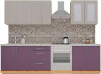 Кухня ВерсоМебель ВерсоЛайн 1-2.2 (кашемир/виола) картинка