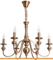 Подвесная люстра Arte Lamp Passoni A6097LM-6PB картинка